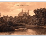 Eton College Windsor England UNP Sepia DB Postcard Y12 - £2.30 GBP