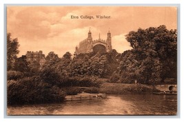 Eton College Windsor England UNP Sepia DB Postcard Y12 - $3.37