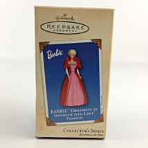 Hallmark Keepsake Christmas Tree Ornament Barbie Sophisticated Lady Fashion 2002 - £19.74 GBP