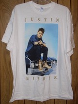 Justin Bieber Concert Tour T Shirt Vintage 2012 Believe Tour Size X-Large - $49.99
