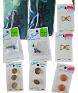 basketball Buttons La Mode Le Bouton The Trim shop 90 Vintage Mixed buttons - $4.83