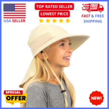 Kids Wide Brim Sun Hat: UPF 50+, Breathable, Fashionable Summer Protection - $13.12