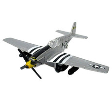 P-51 Mustang WW2 Diecast Aircraft Model, Motormax 4.5 Inch - $37.90