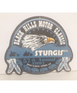 VTG Sturgis 1997 Black Hills Motor Classic 57th Annual RALLY Sign 10.5&quot;x... - £50.21 GBP