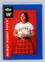 Rowdy Roddy Piper #65 1991 Classic WWF Superstars WWE - £1.56 GBP
