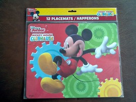 Disney Mickey Mouse Clubhouse Placemat&#39;s, 12 count - £3.96 GBP