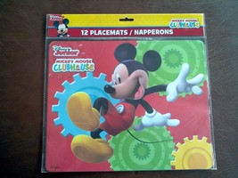 Disney Mickey Mouse Clubhouse Placemat&#39;s, 12 count - £3.69 GBP