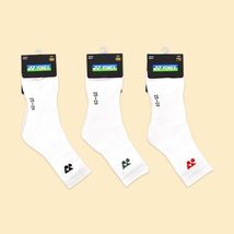 Yonex 24S/S Crew Sports Socks Men's Tennis Badminton Socks NWT 249SN001M... - $17.91