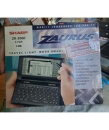 RARE Vintage SHARP ZR-3000 1MB K-PDA Mobile Companion For The PC - $10,662.65 MXN