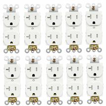 20A Duplex Receptacles Self-Grounding 125V - Tamper Resistant (Box of 10) - $31.68