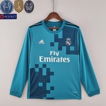 Real Madrid Soccer Jersey 2017 - 2018 RONALDO BENZEMA RAMOS MARCELO Jersey - £66.84 GBP