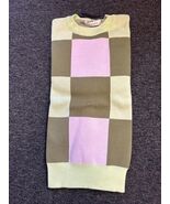 LISILONG Women&#39;s Ribbed Knit Sweater Long Sleeve multicolor Pullover Size S - $430.46 MXN