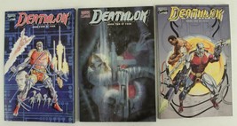 1990 Marvel Comics DEATHLOK Graphic Novels Volume 1,2 &amp; 4 Brains of the ... - $10.97