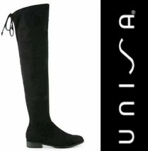 UNISA black Over-the-knee High Boots sz 7.5 new - £71.12 GBP
