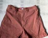 LOFT Rust Orange Welt Pocket Denim Jean High Rise Shorts Size 2 / 26 - $23.15