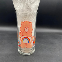 Vintage 1983 Pizza Hut Care Bears Collectible Glass - Cheer Bear - £7.86 GBP
