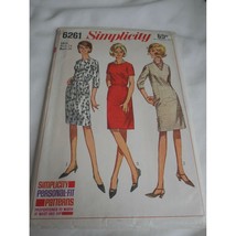 Vintage 1960s Simplicity Size 14 6261 dress cut pattern - $552.48 MXN