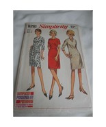 Vintage 1960s Simplicity Size 14 6261 dress cut pattern - $552.48 MXN