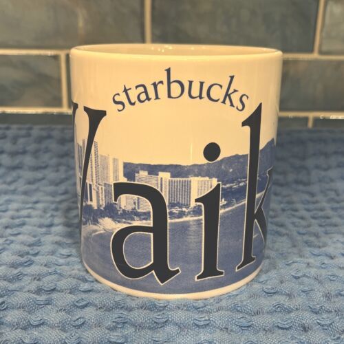 WAIKIKI HAWAII Starbucks City Mug Collectors Series Coffee Tea Mug 2008 ... - $18.95