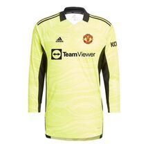 adidasManchester United Goalkeeper Home Jersey 'Yellow Black' - $101.00
