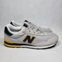 New Balance 515 Gray Suede Athletic Walking Shoe Classic Sneaker US Men Size 6 - £25.54 GBP
