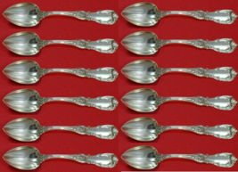 Burgundy by Reed and Barton Sterling Silver Grapefruit Spoon Custom Set 12pc 6" - €680,48 EUR