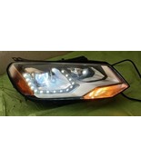 2011-2014 VOLKSWAGEN TOUAREG HEADLIGHT RIGHT PASSENGER SIDE LED XENON AF... - $9,077.56 MXN