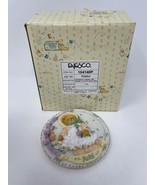 Vintage Enesco Cherished Teddies Girl w/ Bonnet “Faith” Wall Plaque 3-1/2” - $24.03 CAD