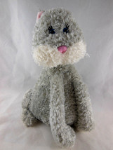 Ganz Webkinz Pretty Paws Kitty Cat Plush 9 &quot; Tall  Grey gray - £10.93 GBP
