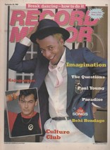 Record Mirror Magazine September 24 1983 Imagination. Culture Club Ls - £11.86 GBP