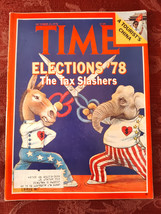 Time Magazine October 23 1978 Oct 10/23/78 Elections 78 China - £7.78 GBP