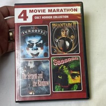 Cult Horror Collection: 4 Film Favorites (DVD, 2011, 2-Disc Set) - £3.94 GBP