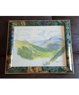 Beverly Ellstrand Framed Color Print - Davos, Switzerland 1984 Landscape - £21.50 GBP