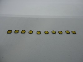 10Pcs Pack Lot 3.5x3.5x0.2mm Momentary Push Micro Button Tactile Switch SMD 4Pin - £7.00 GBP