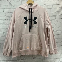 Under Armour Hoodie Womens Sz L Pink Pull Over Jacket  - £15.85 GBP
