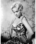 JOY HARMON 1958 LET’S ROCK floral dress busty b/w 8x10 portrait - $152.12 MXN