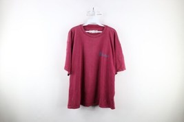 Vtg 90s Bum Equipment Mens Large Distressed Spell Out Short Sleeve T-Shirt USA - £35.00 GBP