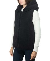 allbrand365 designer Womens Faux Fur Hooded Vest Size Small/Medium Color... - £50.30 GBP