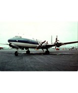 Vintage Postcard Eastern Airlines Douglas DC-7 Airplane Aviation Chrome ... - £3.66 GBP