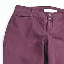 Torrid 20 Plus Purple Skinny Ankle Stretch Womens Chino Pants - £11.85 GBP