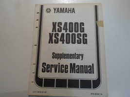 1980 Yamaha XS400G XS400SG Supplementary Service Manual Factory Oem Book 80 X - $70.76