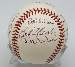 Bob Veale Bill Virdon Autographed MLB Baseball Pittsburgh Pirates - £19.35 GBP