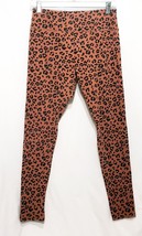 Leopard Print Leggings High-Rise Classic Wild Fable Size Medium Women&#39;s ... - $12.65