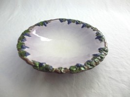 Randy Pearsall Shallow Bowl Trimmed with Grapes – 1940s - £26.85 GBP