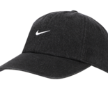 Nike Club Unstructured Denim Cap Unisex Sportswear Casual Hat Black HF03... - $52.92