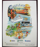 Original Poster Spain Proalsol Travel Trip Viaje Hotel - £34.20 GBP