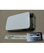 OEM 75 Mercedes 450SL GAS FUEL DOOR COVER LID WITH HINGE ~ WHITE - $81.48 CAD