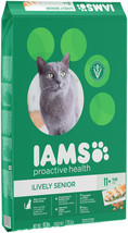 IAMS Proactive Health Senior Dry Cat Food Chicken 1ea/16 lb - £59.88 GBP
