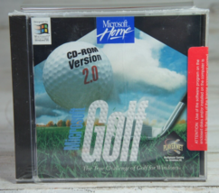 Vintage Microsoft Golf v 2.0 PC Windows 95 Game - £10.27 GBP