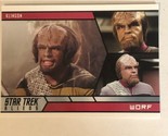 Star Trek Aliens Trading Card #92 Worf  Michael Dorn - $1.97